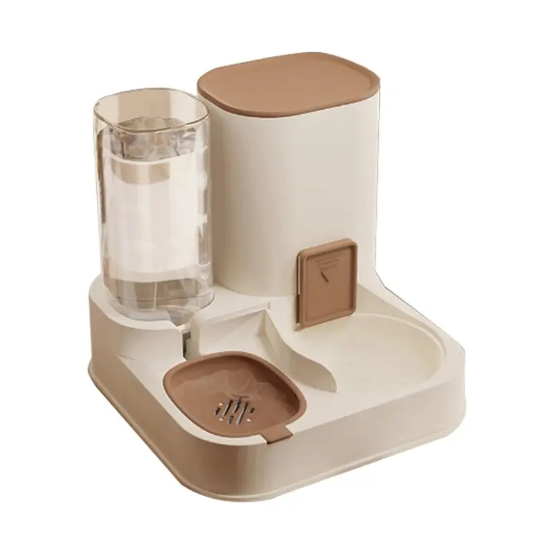 Abkw-New Pet Cat Large Capacitywater Dispenser Dry Wet Separation for Automatic Feeder Drinking 1005012247087237