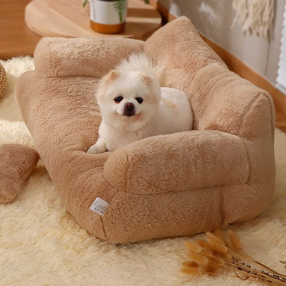 Dog Kennel Soft Cat Bed Sofa Comfortable Warm Winter Warm Cat Nest Detachable Washable Kitten Puppy 1005012251268113