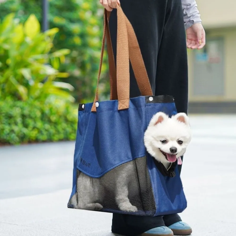Breathable Pet Outing Bag with Hole Single-Shoulder Cat Carrier Bag Anti-Escape Large Capacity Cat 1005012251875258