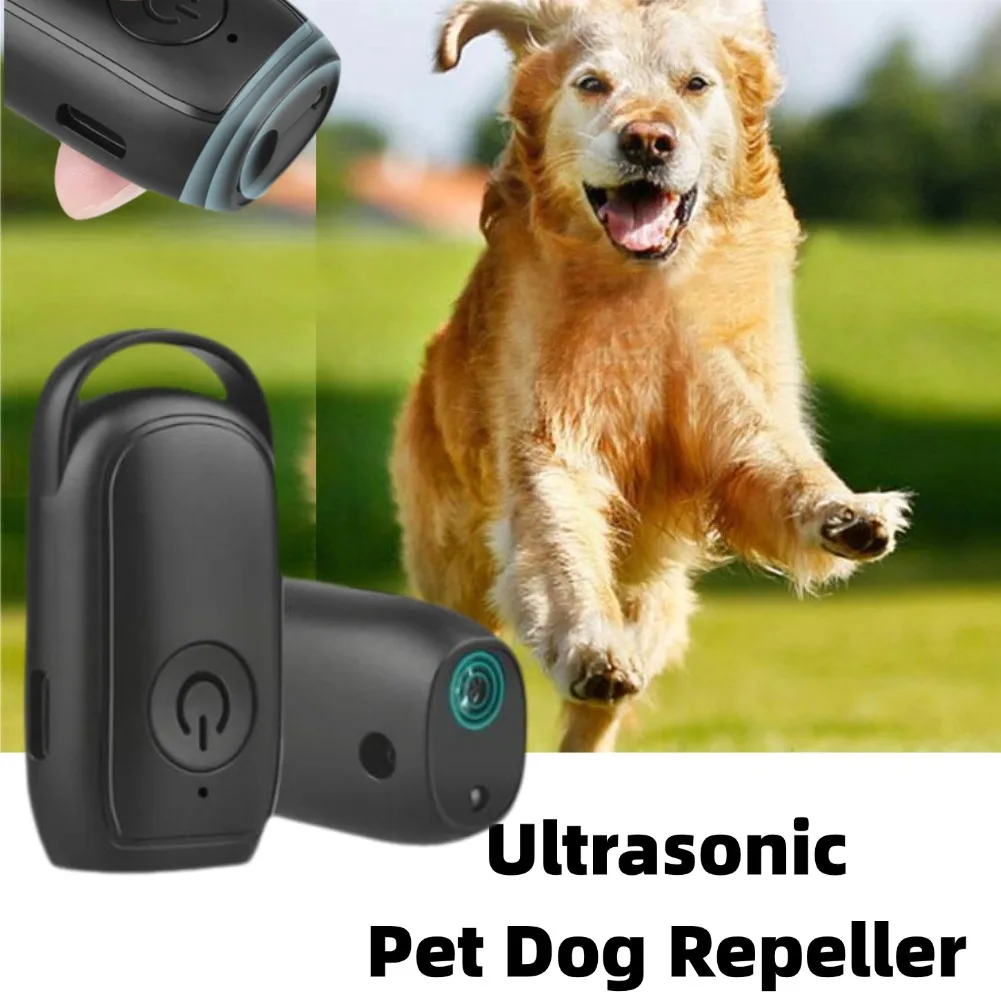 Mini Ultrasonic Dog Repeller, Portable Remote Anti-Bark Device 1005012255673267