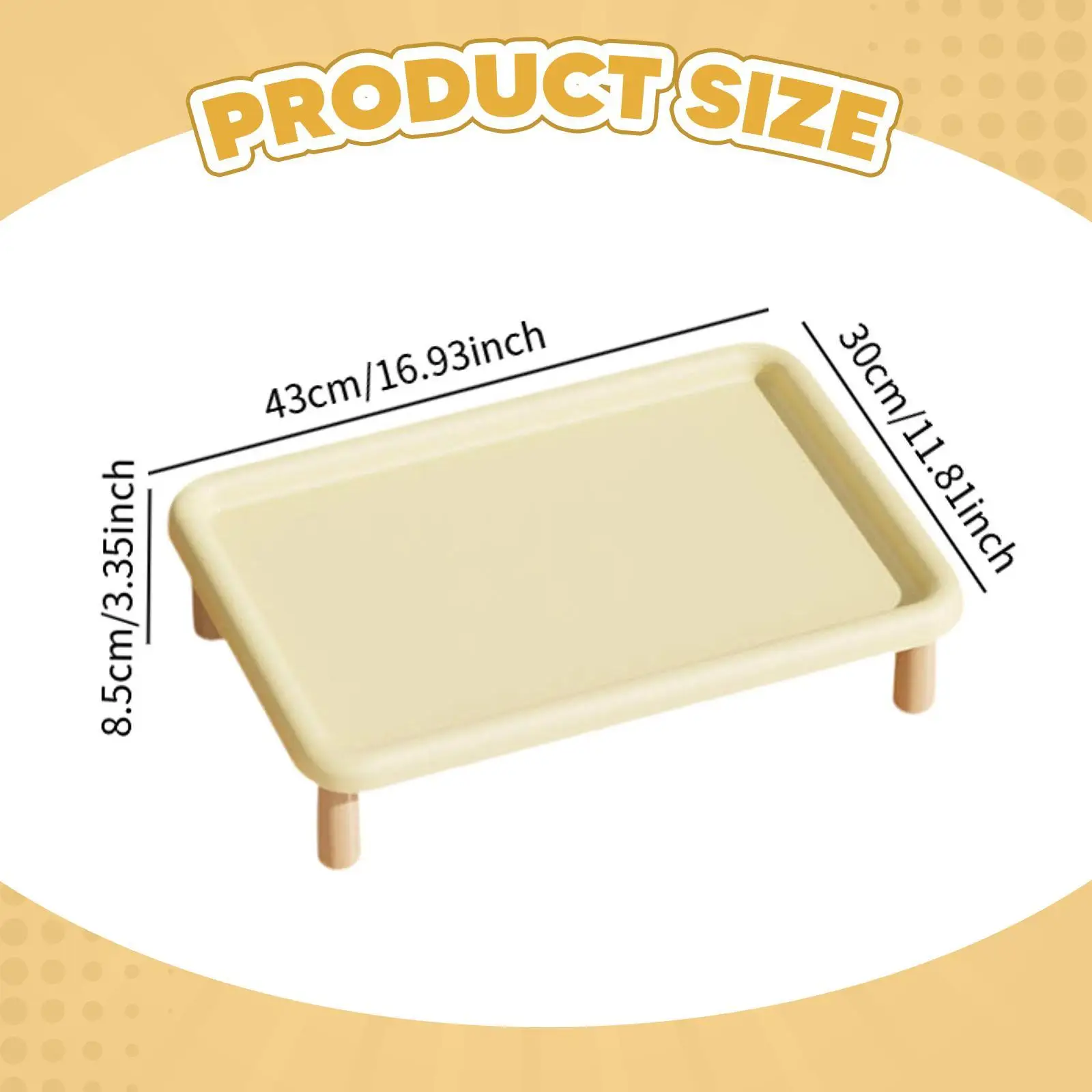 Elevated Cat Food Table Wood Raised Pet Feeding Station Feeder Bowl Holder for Automatic Use 1005012256448208