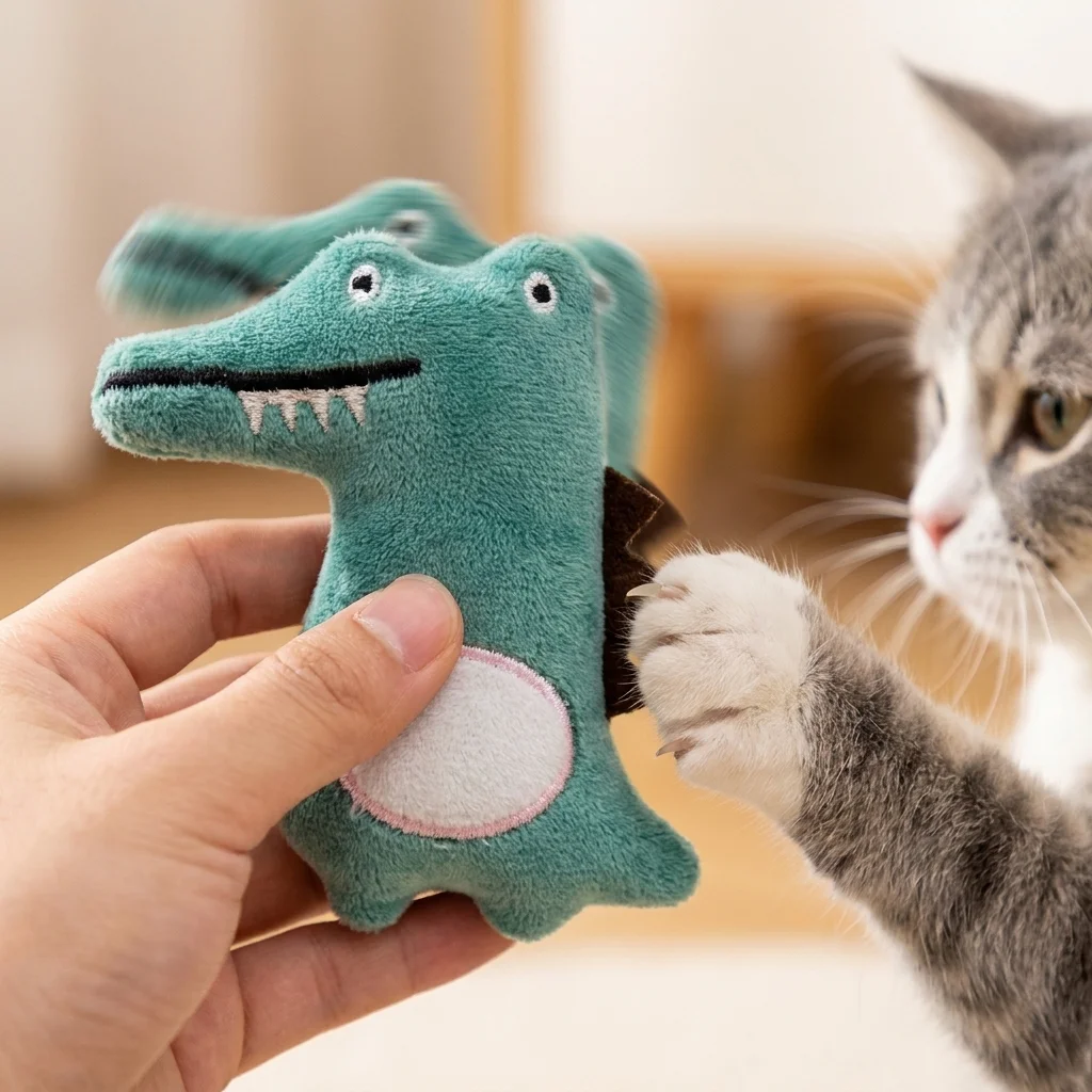 Catnip Plush Cat Toy Self Entertainment Relieve Boredom Teeth Grinding Bite Resistant Cute 1005012262740853