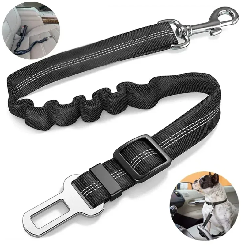 Hot Pet Supplies Car Seat Belt Dog Traction Cushioned Elastic Safety Rope Traction Leaf 1005012264021113