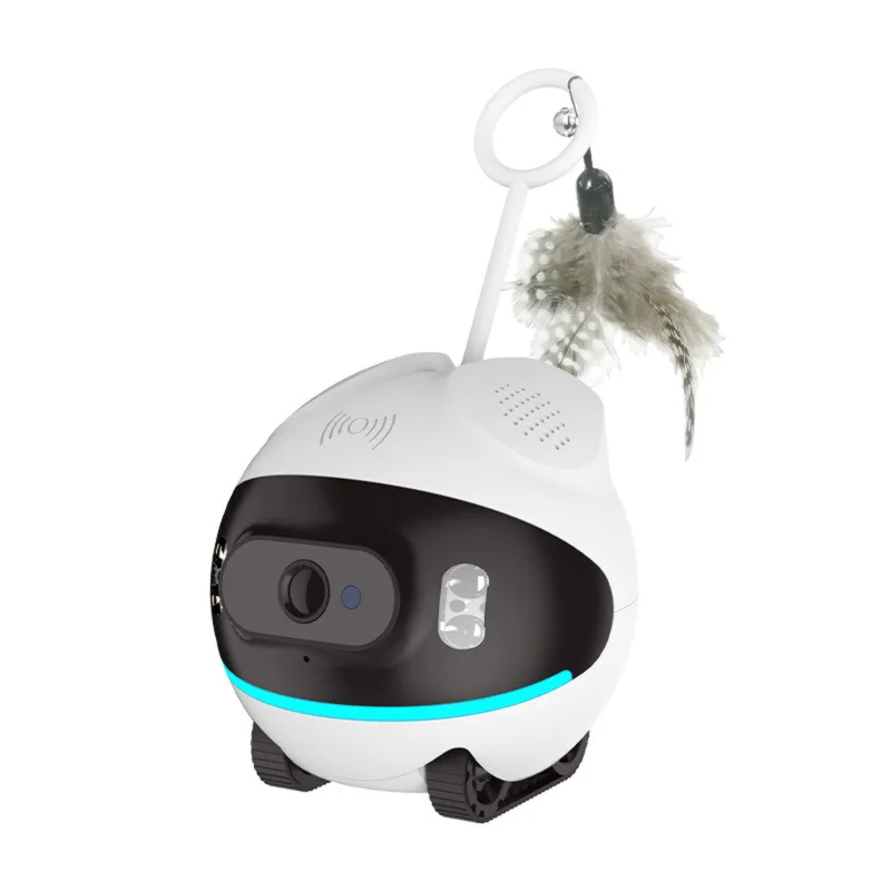 2MP 1080P Ubox APP Smart Pet Guardian Robot IP Camera Battery Running Cat/Dog Care Home Security 1005012264595428