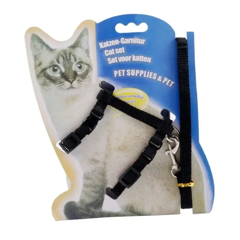 Cat Harness and Leash Adjustable Halter Harness with Nylon Strap 1005012265125508