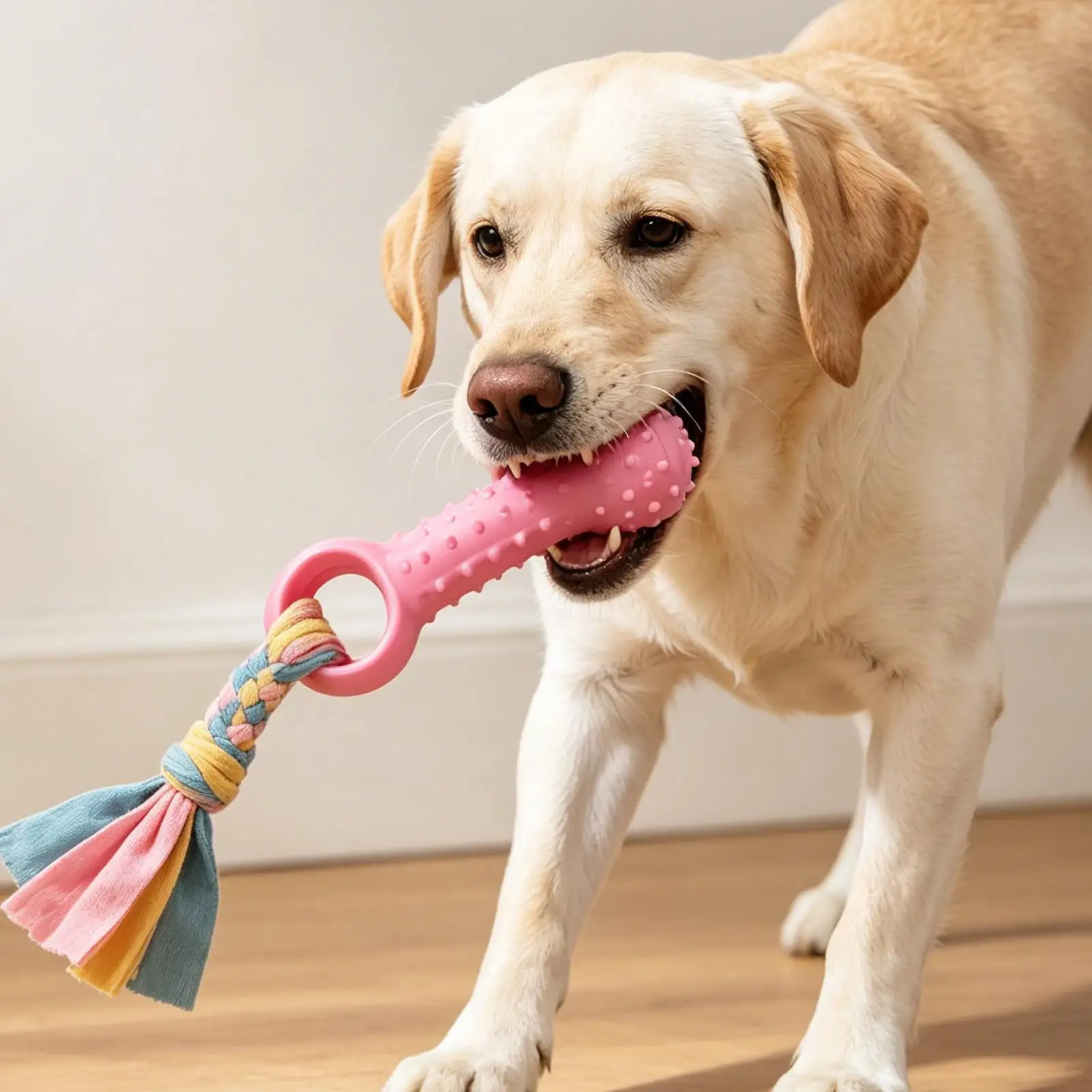 Dog Chew Toys for Cleaning Teeth Soft Rubber Bone Funny Ball Interactive Donut Treat Set for Small 1005012267287202