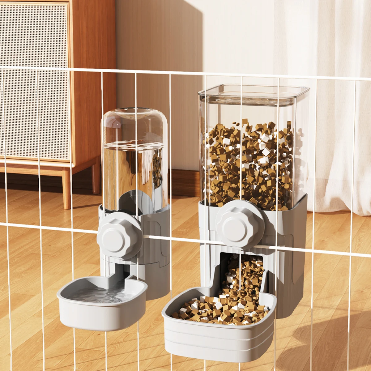 Hot Hanging Automatic Pet Food Feeder/Water Dispenser 1005012267763596
