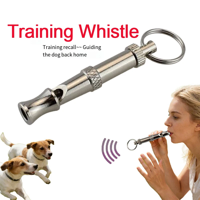Adjustable Pet Dogs Training Whistle Pets Discipline Supplies Stop Barking Ultrasonic Sound Flute 1005012269081703