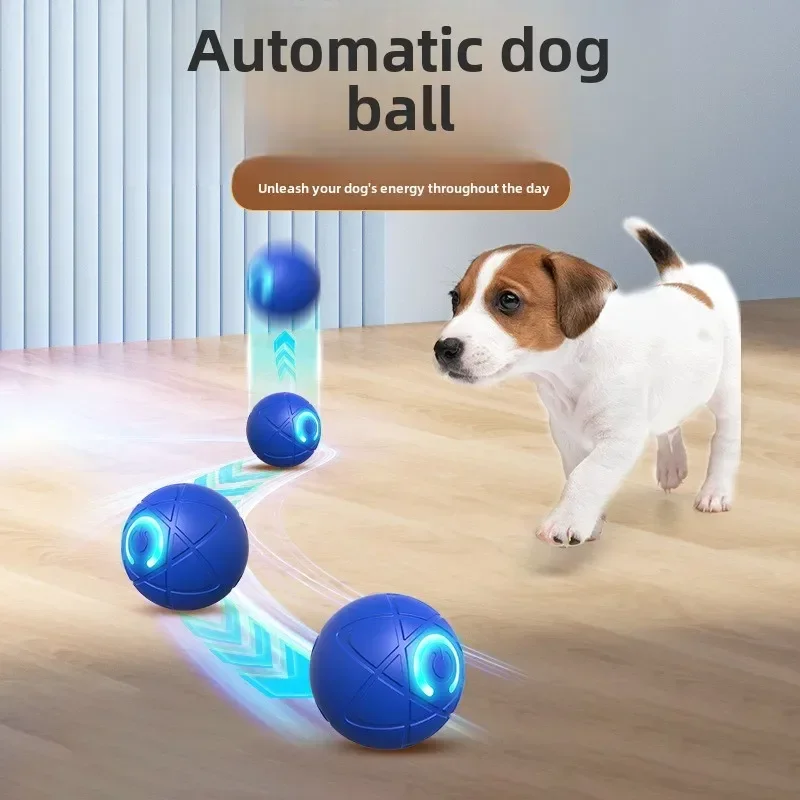 Plush Smart Dog Ball Interactive Toy Rolling Bounce Gravity Ball Pet Training Supplies Dogs 1005012273654901
