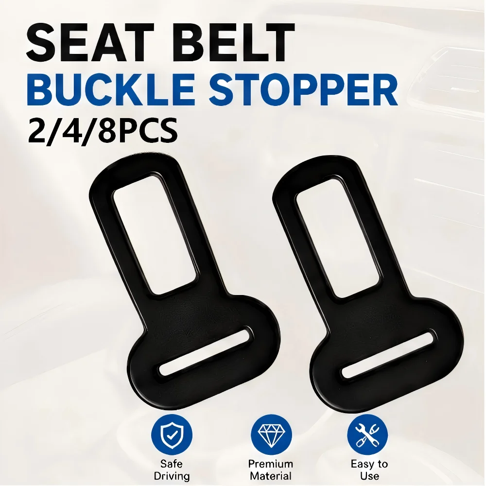2/4/8 Pcs Pet Seatbelt Adapter Metal Car Seat Leash Clip Compatible with Truck Auto Safety 1005012275225126