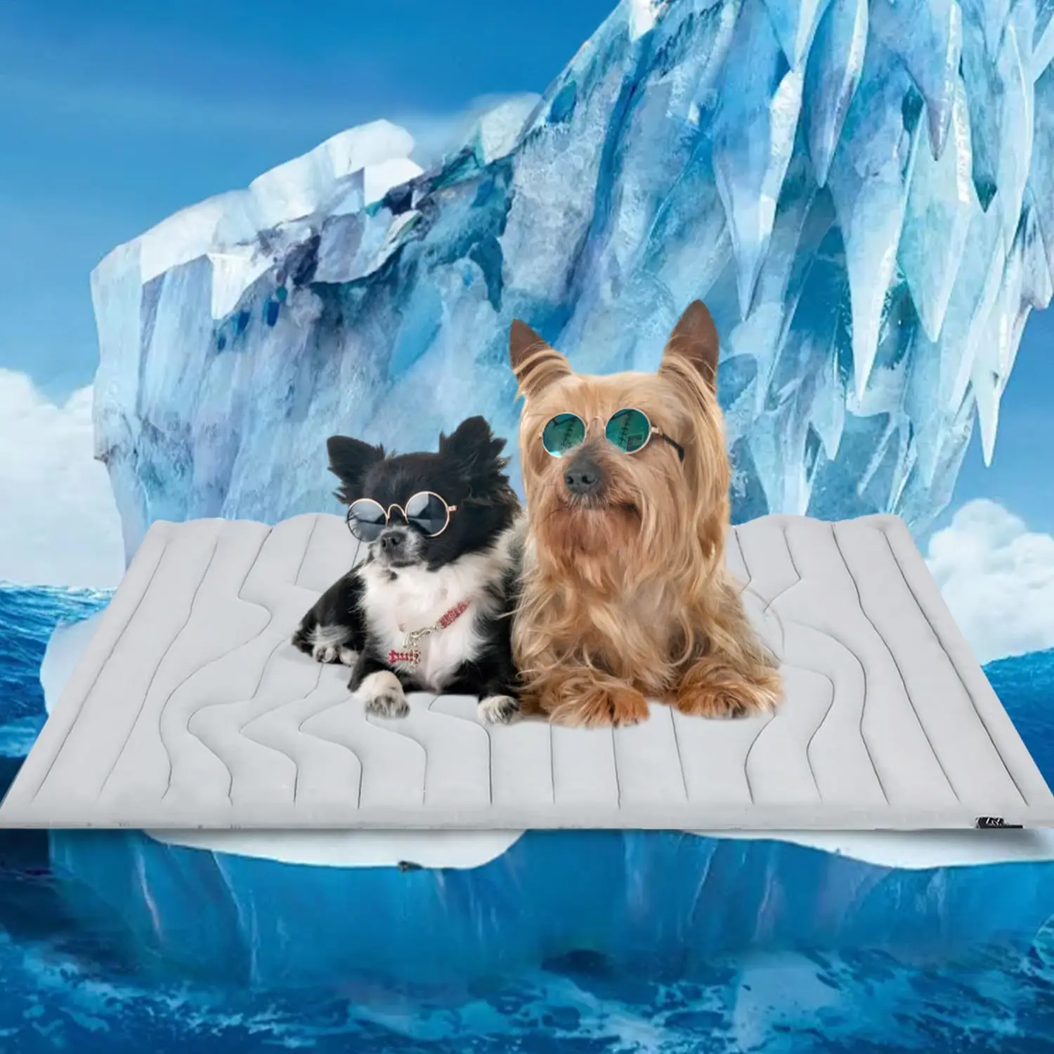 Pet Ice Pad Summer Dog Cat Cool Pad Sleeping Pad Heatstroke Cooling Pad Pet Cooling and Heating Pad 1005012275725909