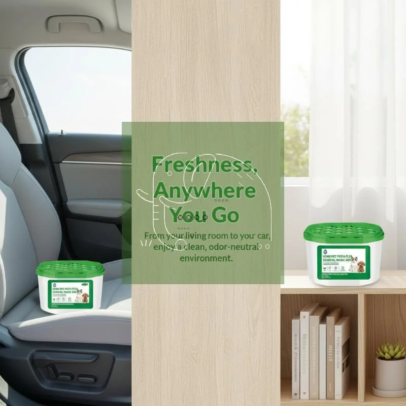 Pet Odor Eliminator Fur Removal Magic Box Air Freshener Home Cat Litter Hair Musty Smell Absorber 1005012277518692