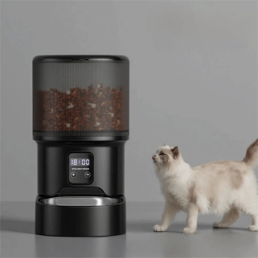 Large Capacity Automatic Pet Feeder Timed Feeding Voice Control Smart with Camera 1005012279121208