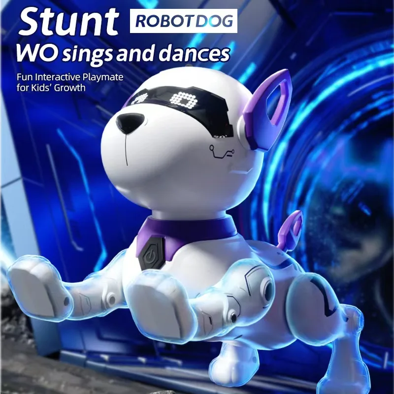 Children Intelligent Robot Dog Programmable Stunt Remote Control Dog Touch Interactive Electric Pet 1005012283247491