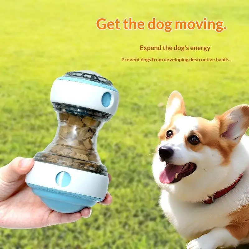 Dog Puzzle Toy Rolling Treat Dispenser Ball Interactive Chew Teeth Cleaning Healthy Ball for All 1005012283713929