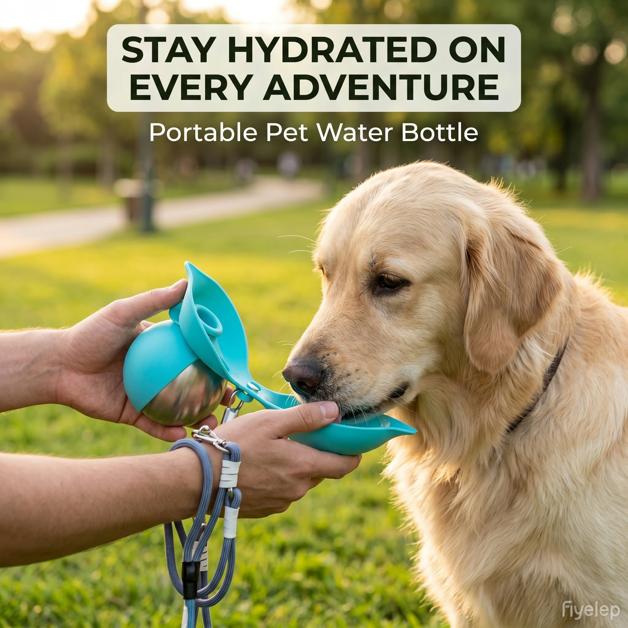 Portable Dog Water Bottle for Small Dogs Leak-Proof Compact Dog Travel Stainless (285ML) 1005012288227436