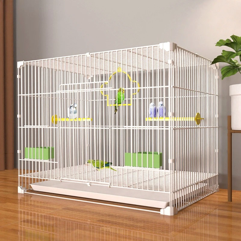 Giant Bird Cage for Parrots Cockatiels Pigeons and Rabbits Heavy Duty Metal Cage Home Use Large 1005012291017698