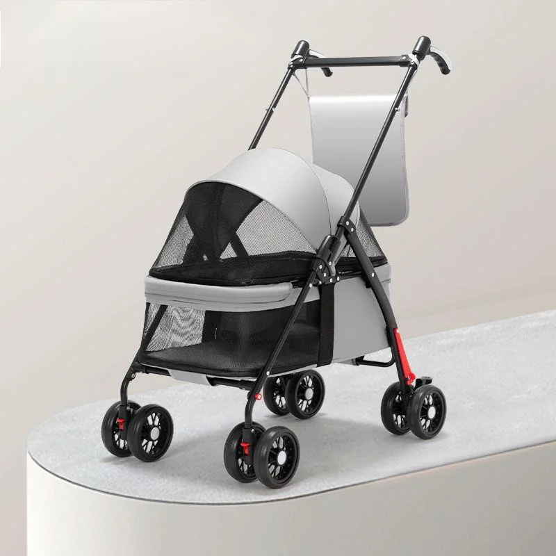 Pet Stroller for Cats and Dogs, Small Pet Cart for Outdoor Use 1005012291547428