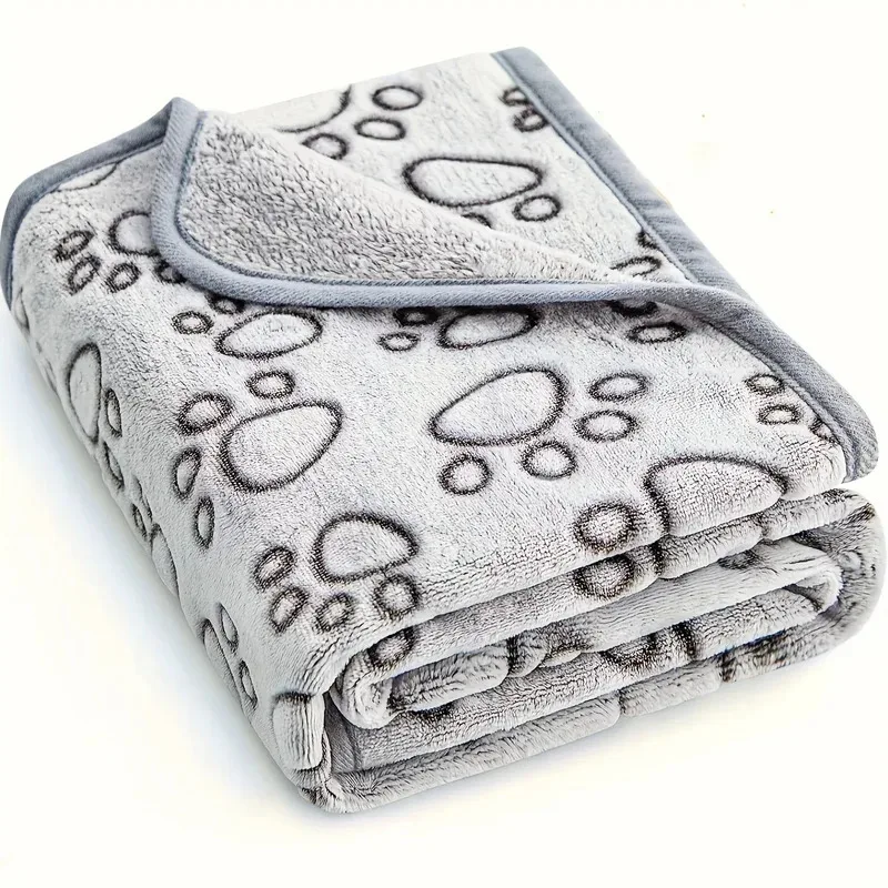 Ultra Soft Fluffy Pet Blanket Cute Cartoon Pattern Pet Mat Warm and Comfortable 1005012292949028