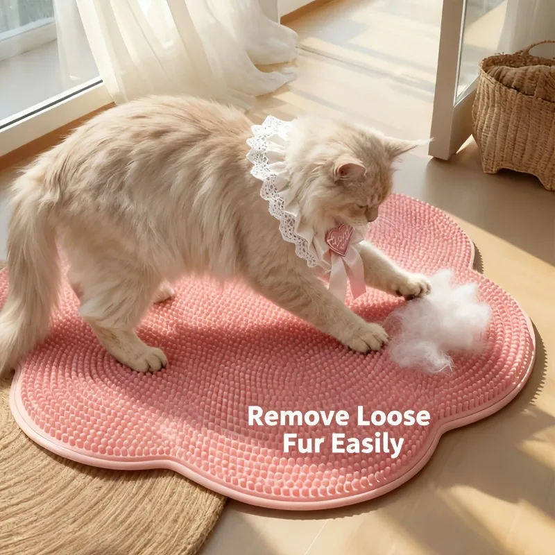Cat Grooming Cushion Brush Bed Mat Pet Sleeping Mat Kitten Puppy Nest Pet Cushion Cat (2 In-1) 1005012293625754