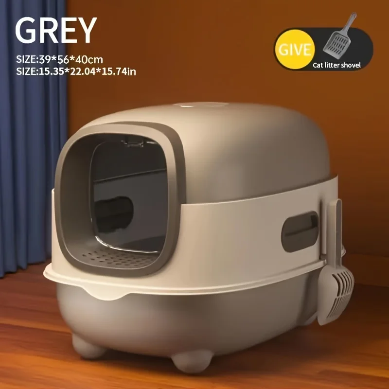 Extra Large Enclosed Cat Litter Box with Drawer Design Prevents Odor and Splashing Easy to Clean 1005012294272739