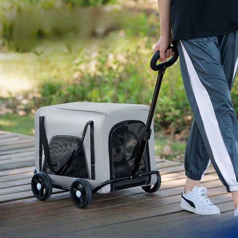Foldable Pet Stroller for Cats Dogs, Lightweight Travel Cat Stroller, Outdoor Pushchair for Puppies 1005012295866986