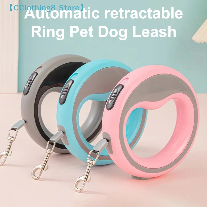 250cm/98.43in Automatic Retractable Dog Leash Outdoor Training Pet Leash for Small Medium Dog 1005012301753998