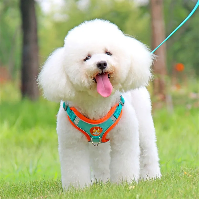 Adjustable No Pull Reflective Pet Harness Lead Walking Running Leashes Dog Cat Chest Strap Vest 1005012303232105