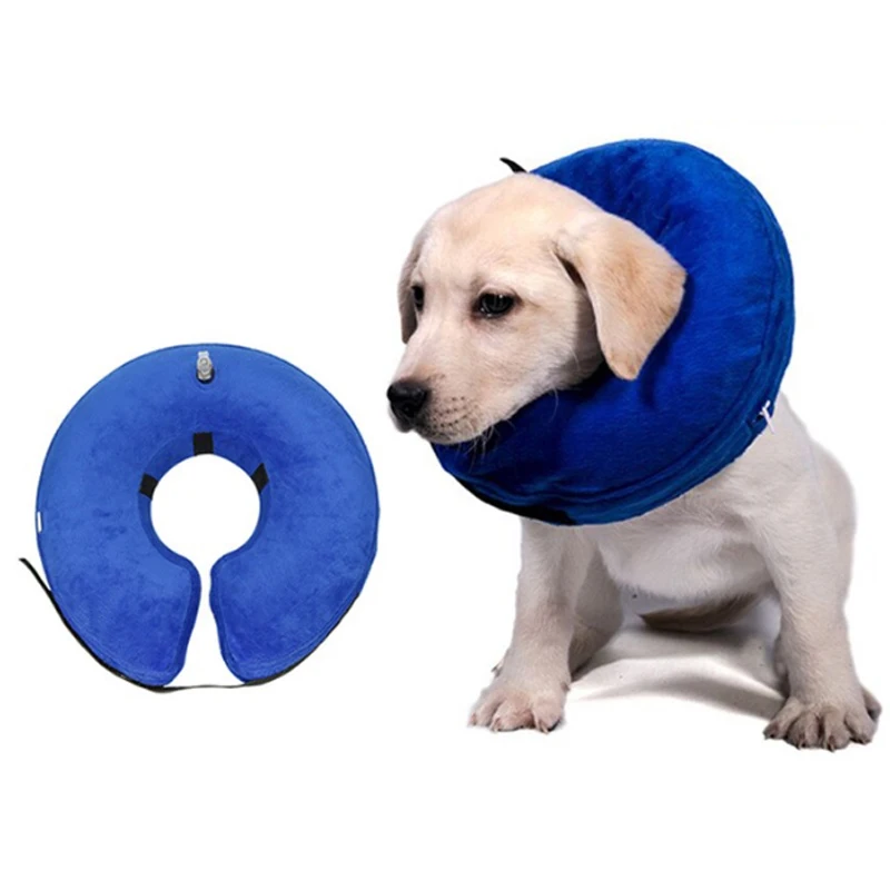 Soft Inflatable Dog Cone Collar Alternative for Small Medium Large Dogs 1005012312718317