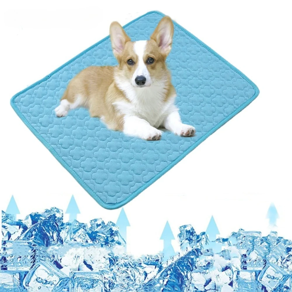 Pet Ice Pads Summer Dog Cooling Mat Cat Breathable Blanket Cat Washable Sofa Breathable Pet Dog Bed 1005012313349511