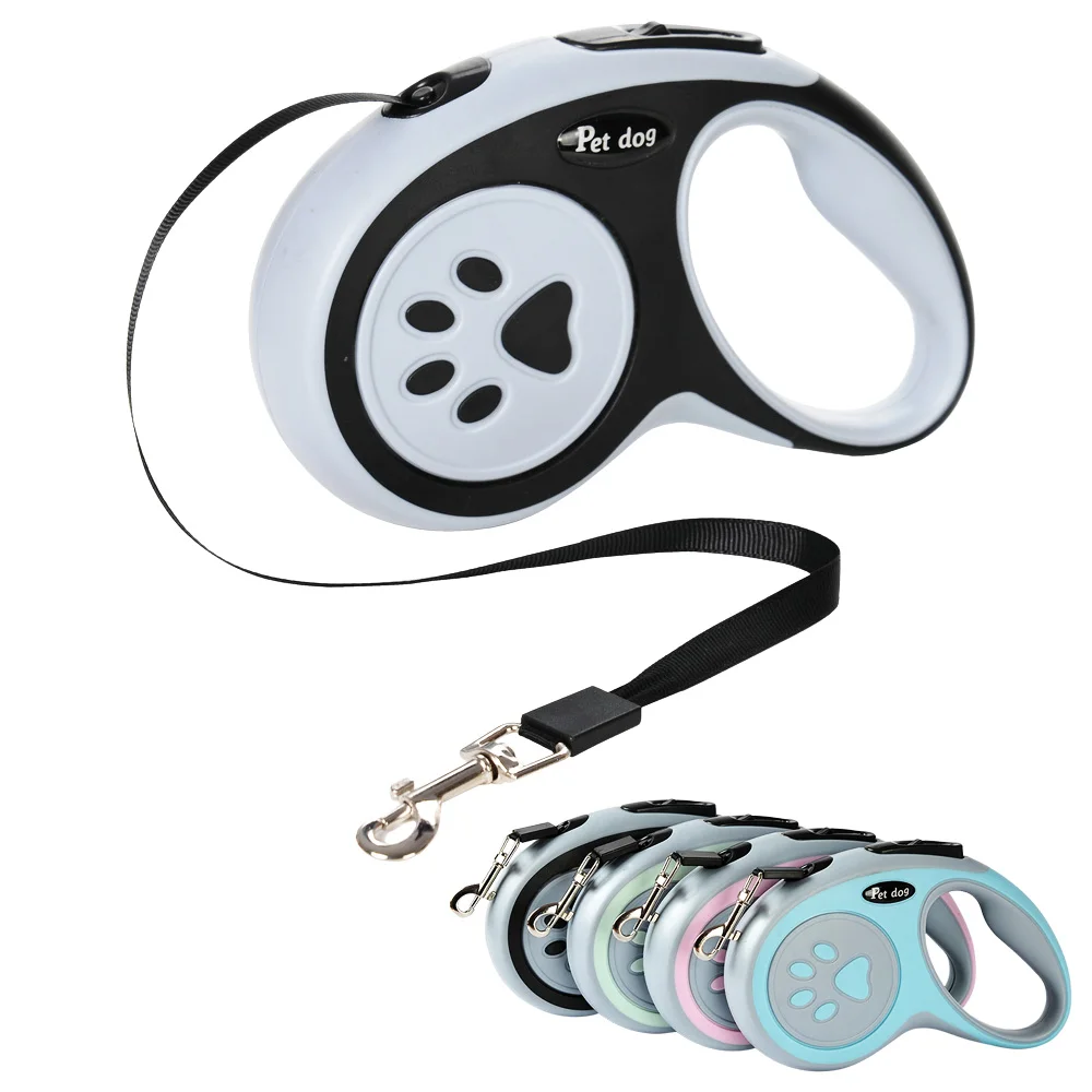 3mRetractable Nylon Pet Leash Automatic Extending Dog Cat Traction Rope Portable Walking Running 1005012321135714