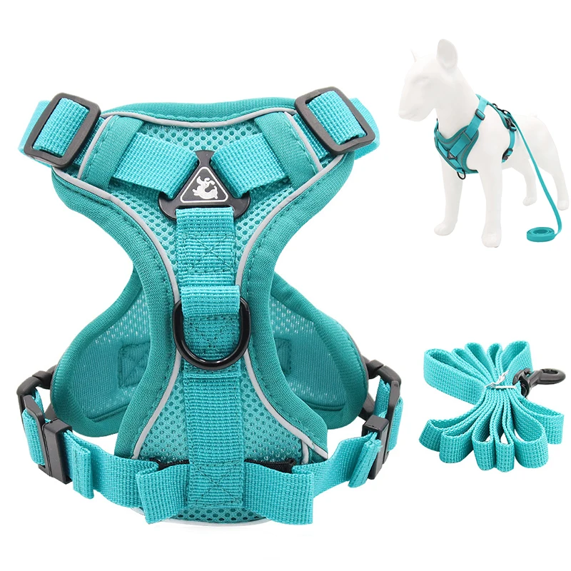 Reflective Pet Dog Harness and Leash Set for Small Medium Dogs Mascotas Accessories Yorkies Puppy 1005012332616751