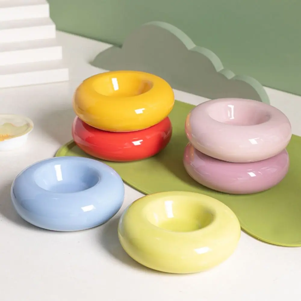 Ceramic Cat Food Water Bowl Anti Slip Stable Pet Feeder Dish Multifunction Easy Clean Pet Water 1005012335025784