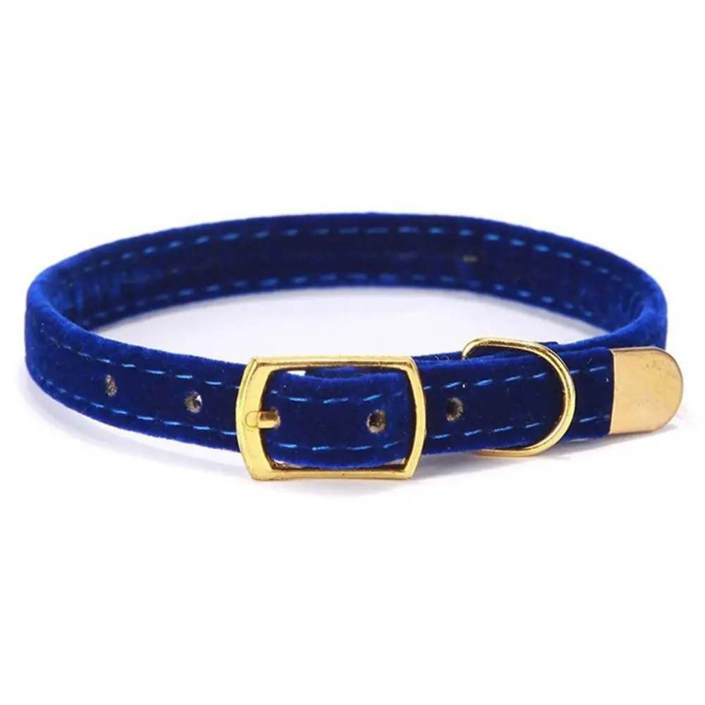 Cute Flocked Cloth Cat Collars Adjustable with or Without a Bell Tie Durable Pet Supplies Dog 1005012337817163