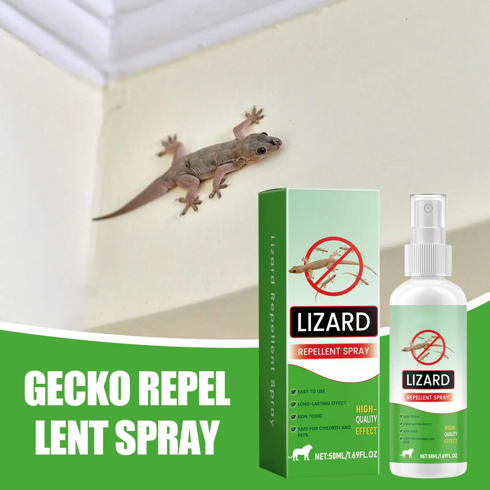 Gecko Repellents Spray 50ml Lizard Repellents Lavender Oil Gecko Spray Repel Repeller Control Pet 1005012339878586