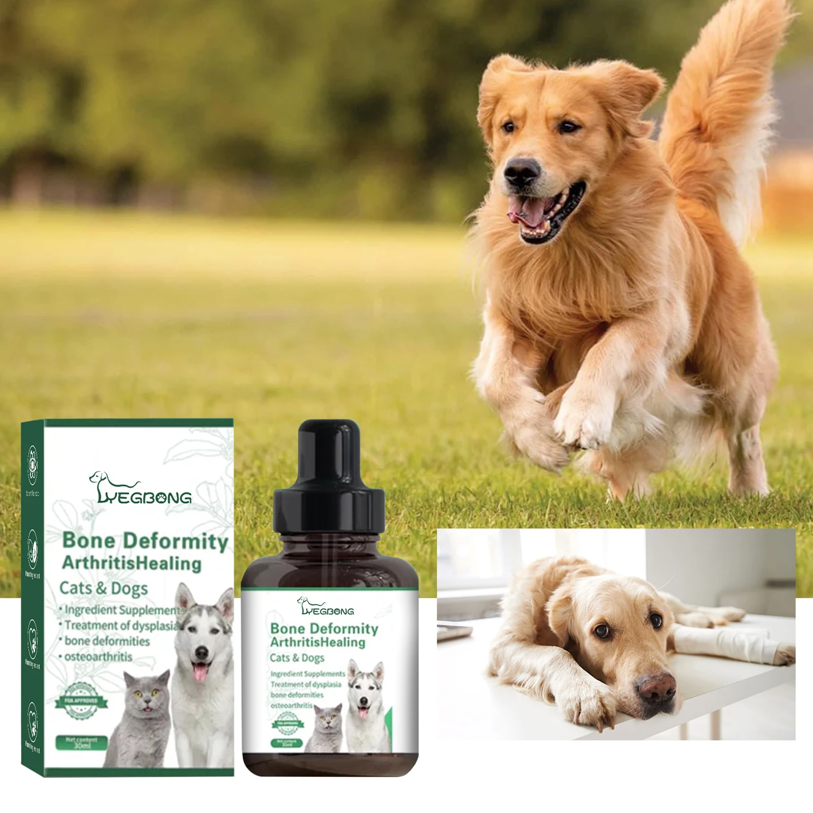 Dog Joint Supplement for Arthritis-Pain Relief and Mobility Cat Joint Health Liquid to Improve 1005012340288216