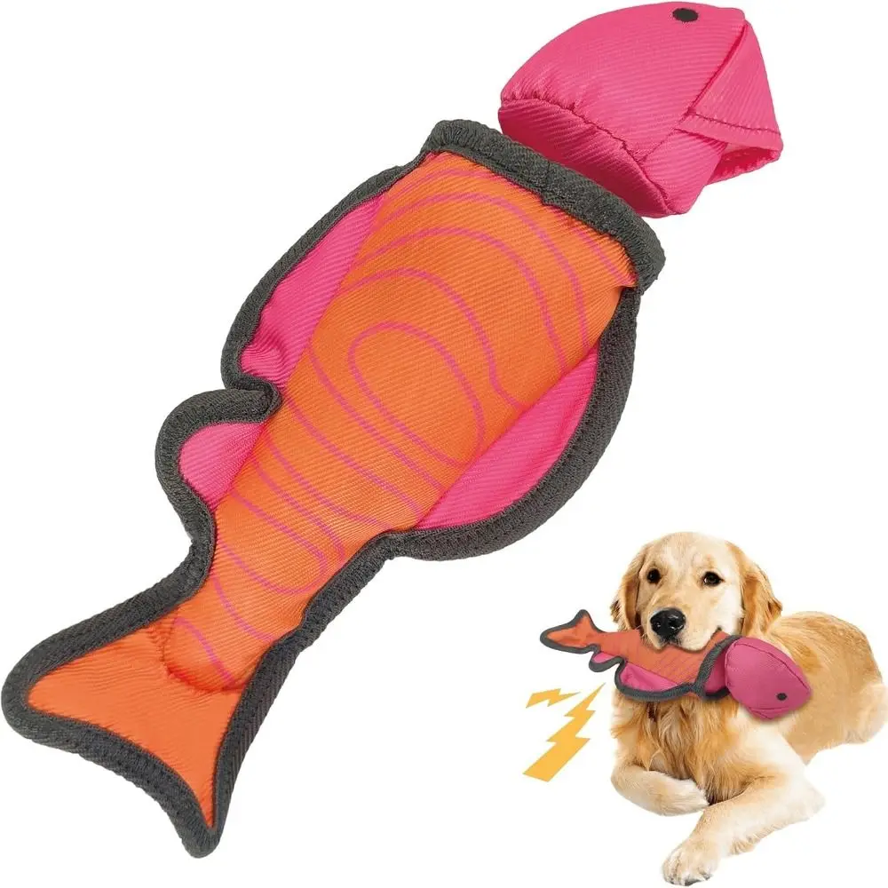 Oxford Cloth Launching Flying Dog with Rope Squeaky Animal Dog Chase Fetch Training Crinkle 1005012341949393