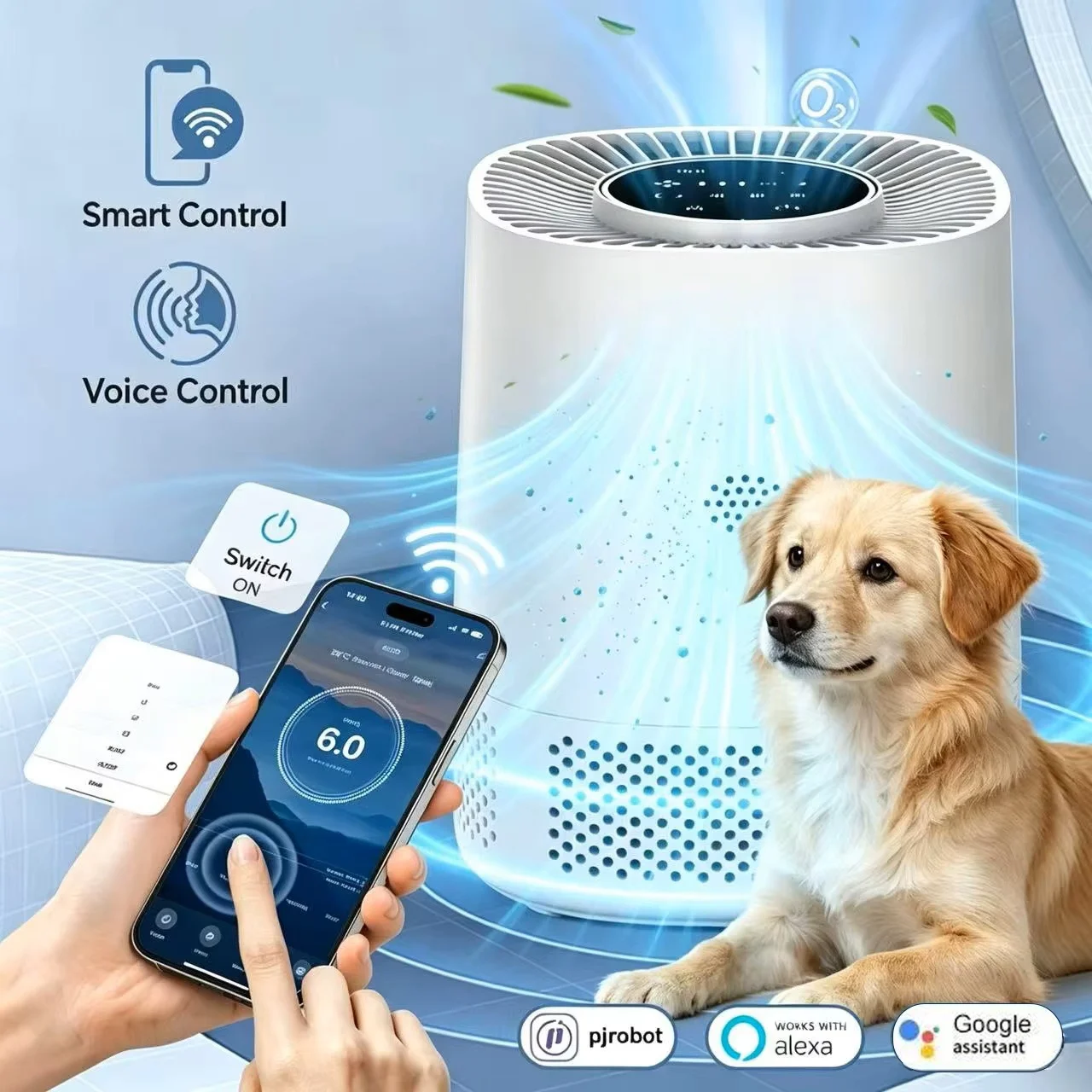 Mi Smart Wifi Pet Air Purifier for Bedroom 1005012342612663