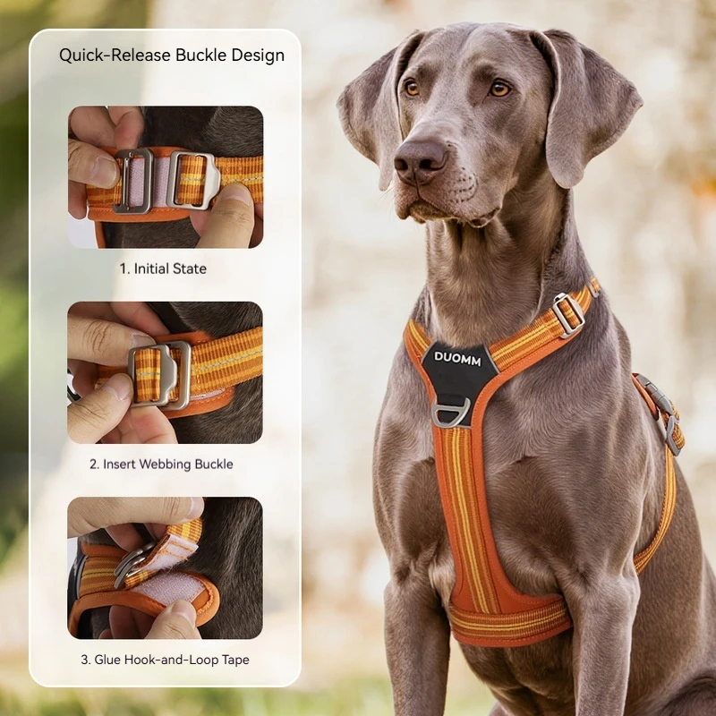 Dog Chest Harness Traction Rope with Reflective Strip Durable Adjustable Soft Lightweight 1005012347818805