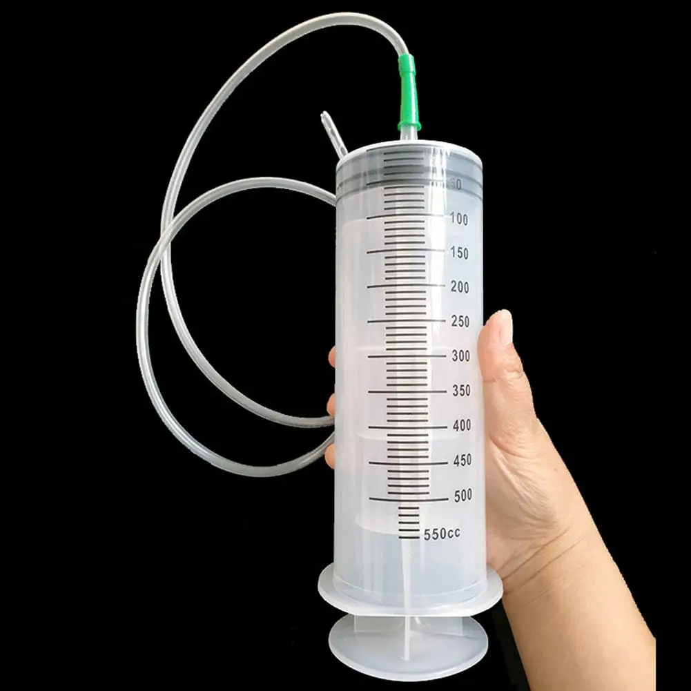 Needle Barrel Oil Pump Syringes Reusable Pump Measuring 1m Tube Pet Feeding Big Syringe Liquid 1005012348880868