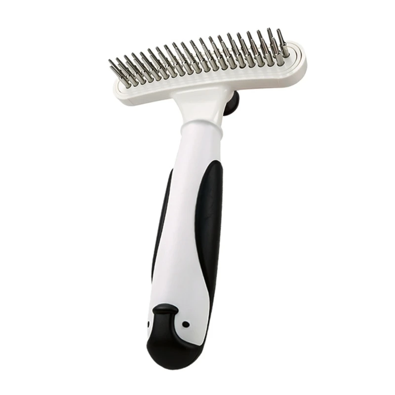 Dog Grooming Brush for Loose Hair Removal Gentle Massaging Comb Reduces Shedding Plastic Durable 1005012349547747