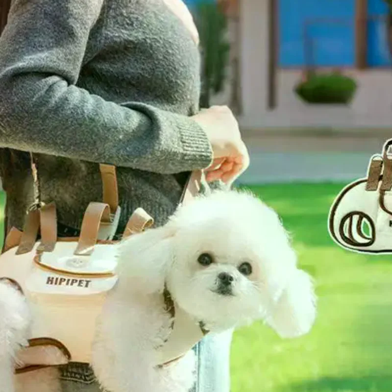 Portable Pets Outdoor Carrying Bag Dogs Cats with Harnesses Clip Adjustable Shoulder Handheld 1005012353135391