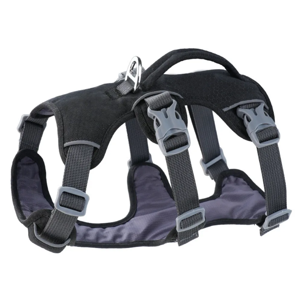 Reflective Vest Dog Harness with Handle Escape Proof Pet Shock-Absorbing Anti-Snatching Nylon 1005012357173853