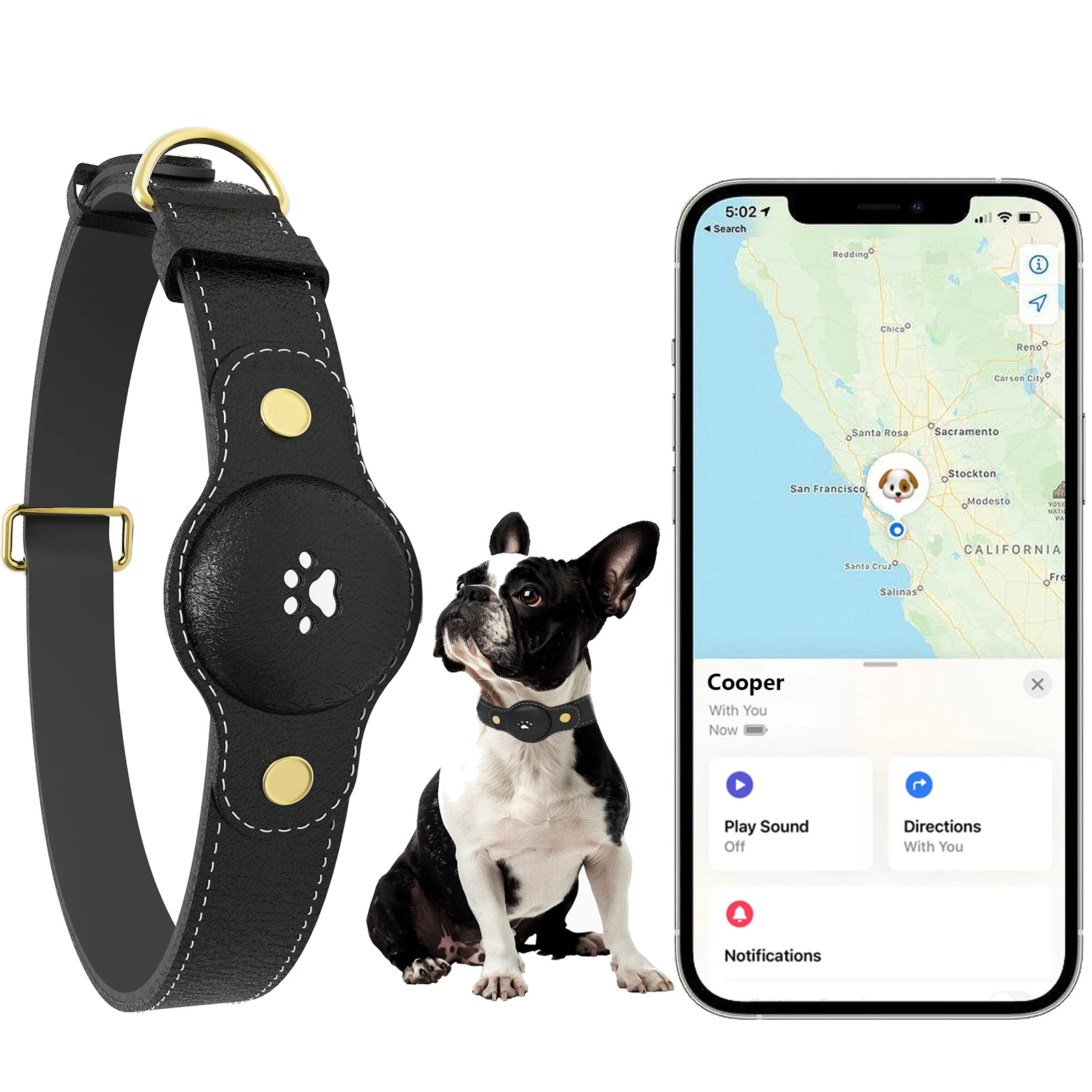 GPS Tracker Dog Collartracker Included Smart Pet Collar with Real-Time Tracking 1005012358967069