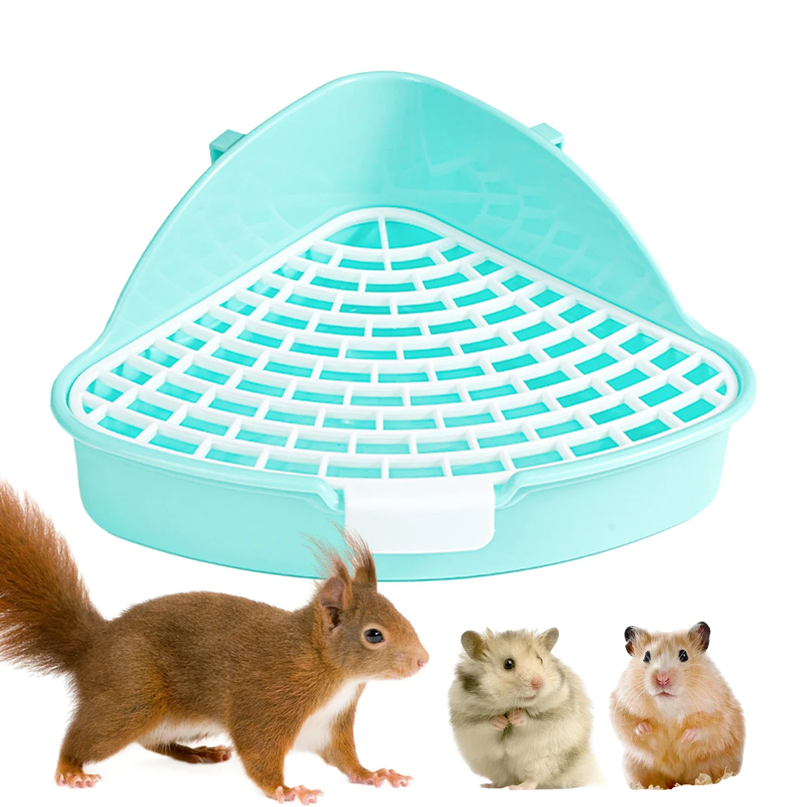 Rabbit Litter Tray Toilet Animal Potty Trainer Bunnies Corner Toilet Box for Ferret Hamster Dragon 1005012358969434