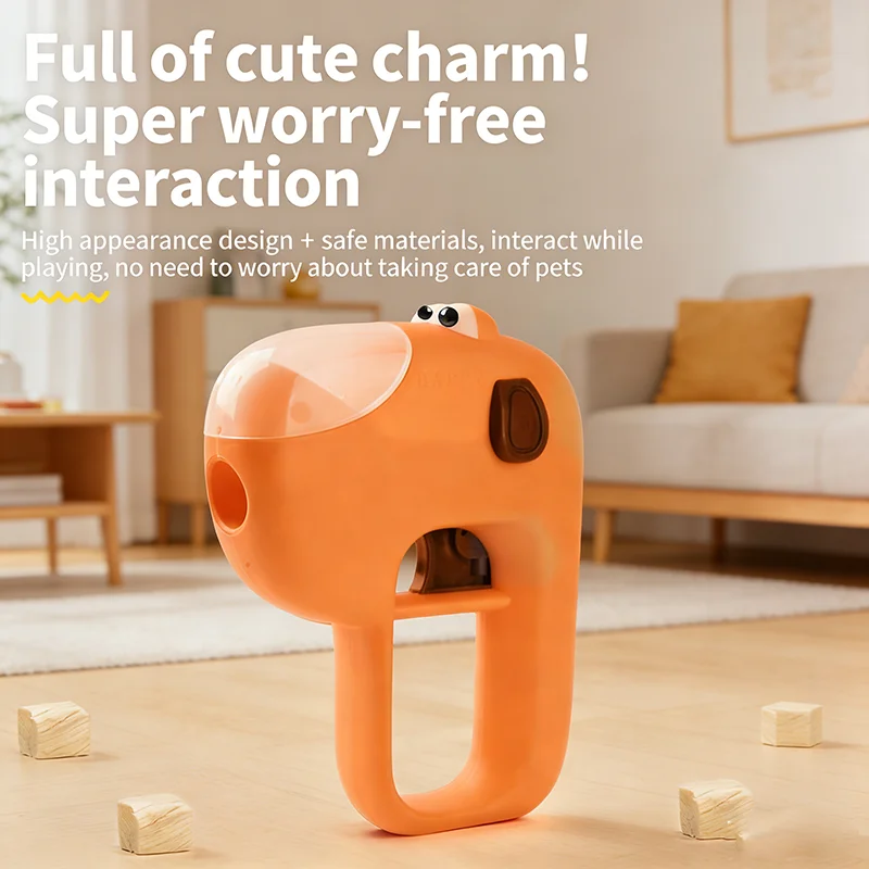 Dog Treat Launcher Interactive Feeding Toy Pet Snack Dispenser Leak Food Puzzle Training Game 1005012362472038