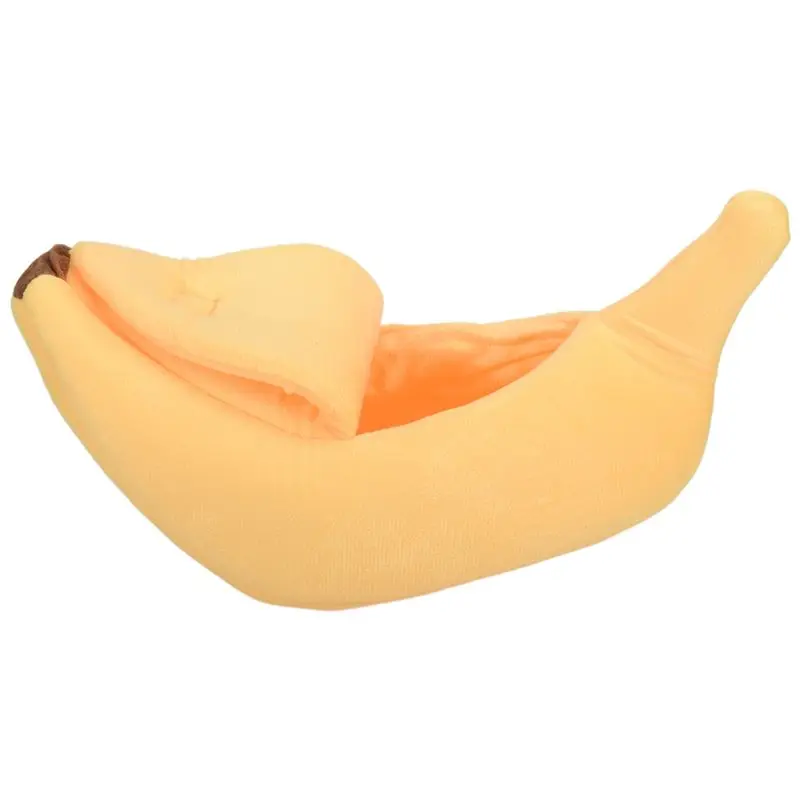 A36t-Cute Banana Cat Bed, Pet Bed Soft Cat Embrace Bed, Lovely Pet Bed for Cats 1005012366275765