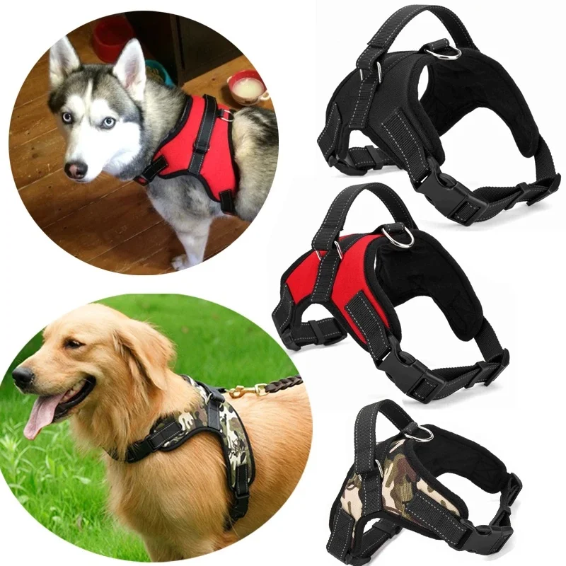 Dog Pet Harness Adjustable Control Vest Dogs Reflective XS S M L XL String Vest 1005012366929569
