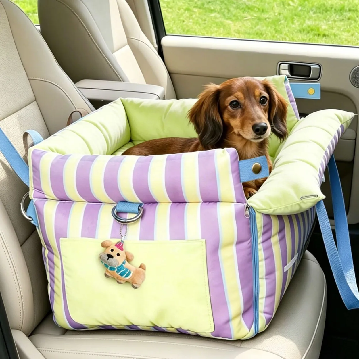 Pet 2-In-1 Pet Car Bag Seat Outdoor Safety Seat Cushion Cat Nest Travel Accessories 1005012367558880