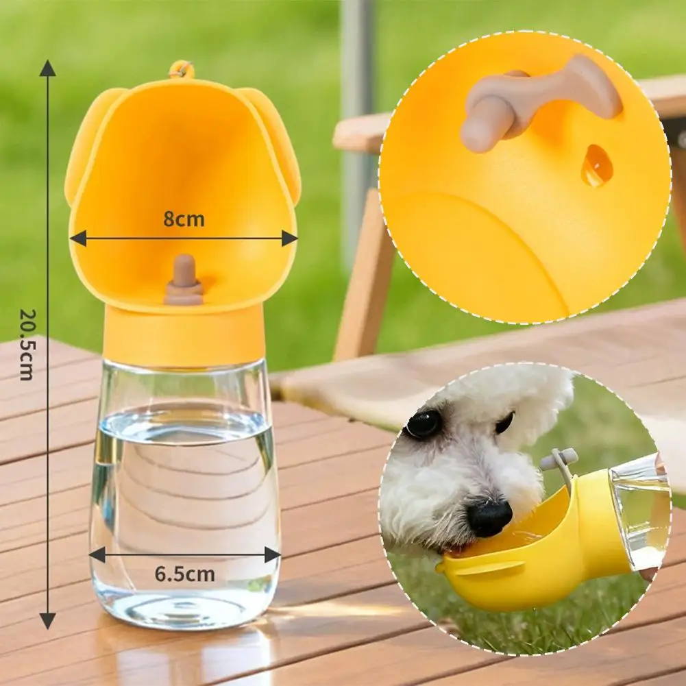 Portable Dog Water Bottle with Food Container Travel Puppy Bowl Dispenser for Walking Hiking Spring 1005012371103784